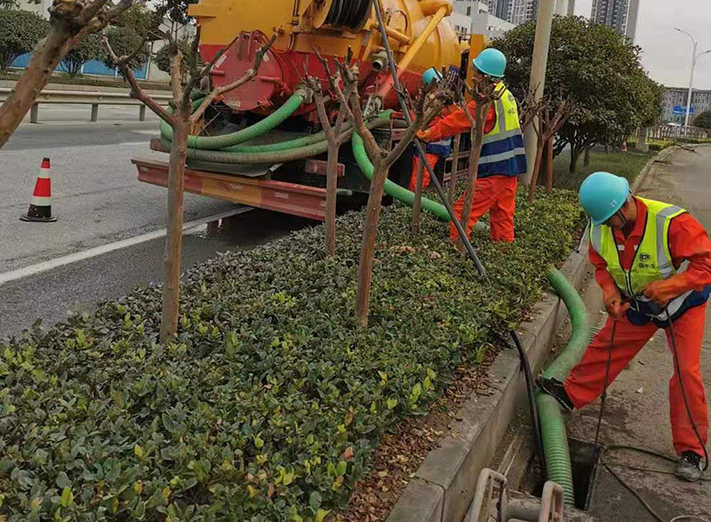 芷江市政管道清淤